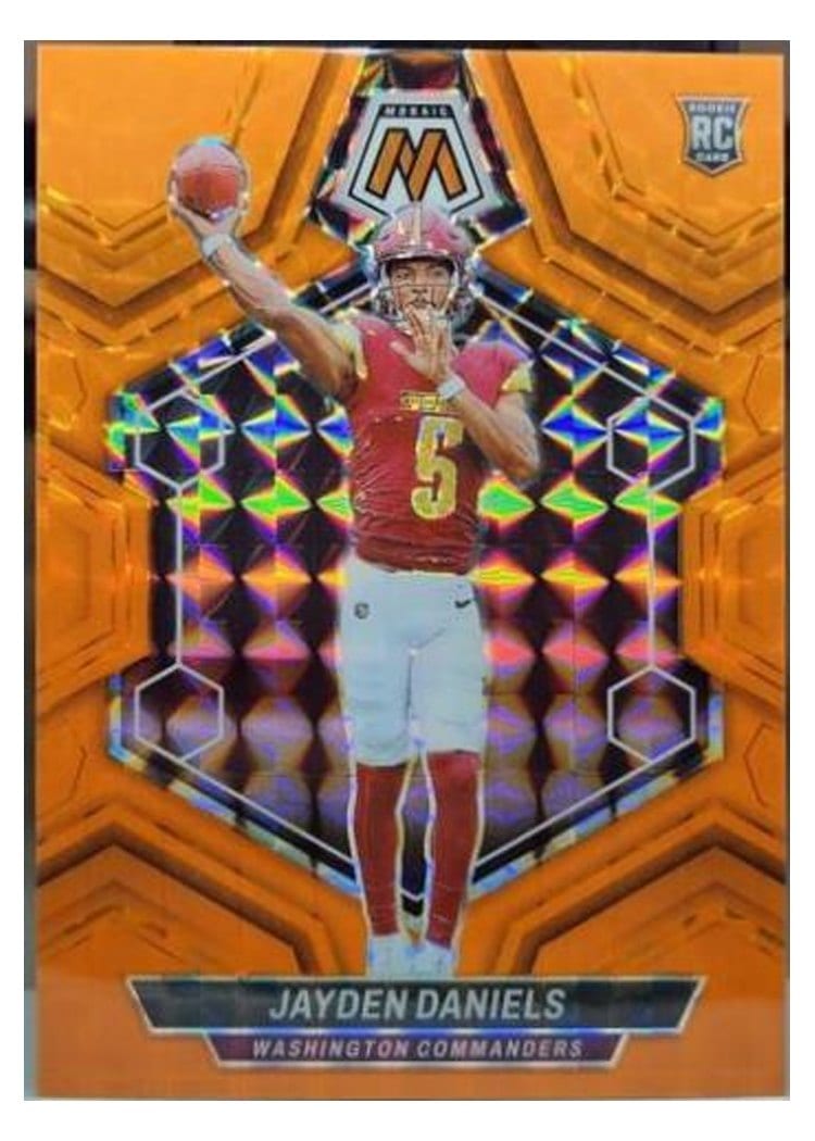 2024 Panini Mosaic Jayden Daniels #302 card