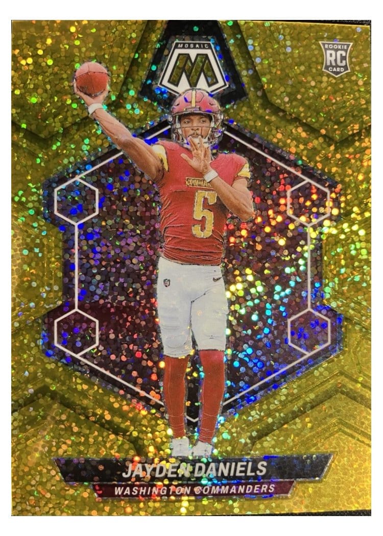 2024 Panini Mosaic Jayden Daniels #302 card