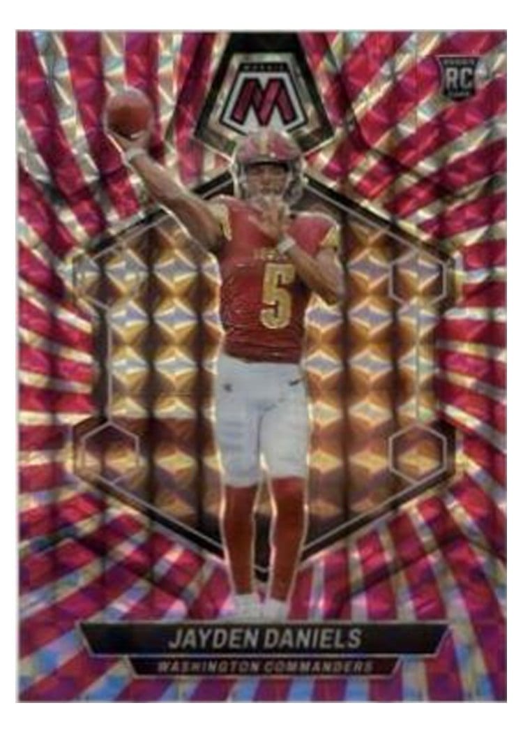 2024 Panini Mosaic Jayden Daniels #302 card