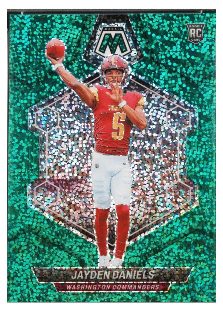 2024 Panini Mosaic Jayden Daniels #302 card