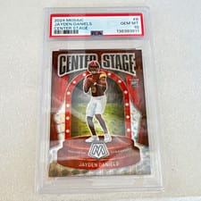 2024 Panini Mosaic Center Stage Mosaic Jayden Daniels #8 card