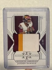 2024 Panini National Treasures Jayden Daniels #207 card