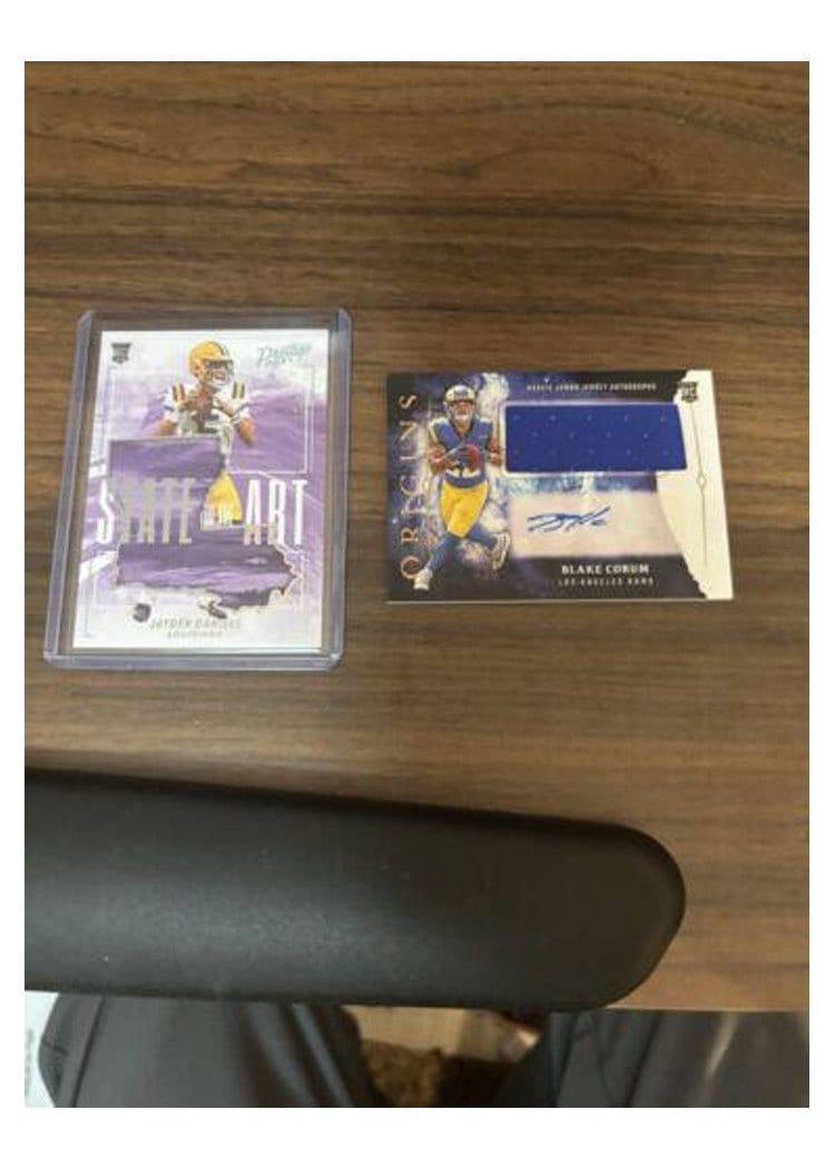 2024 Panini Prestige State of the Art Jayden Daniels #SA-JDS card