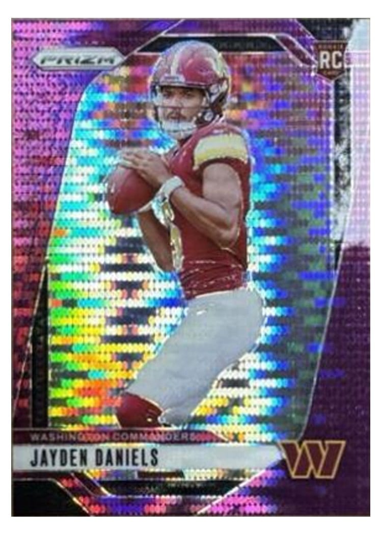 2024 Panini Prizm Jayden Daniels #347 card