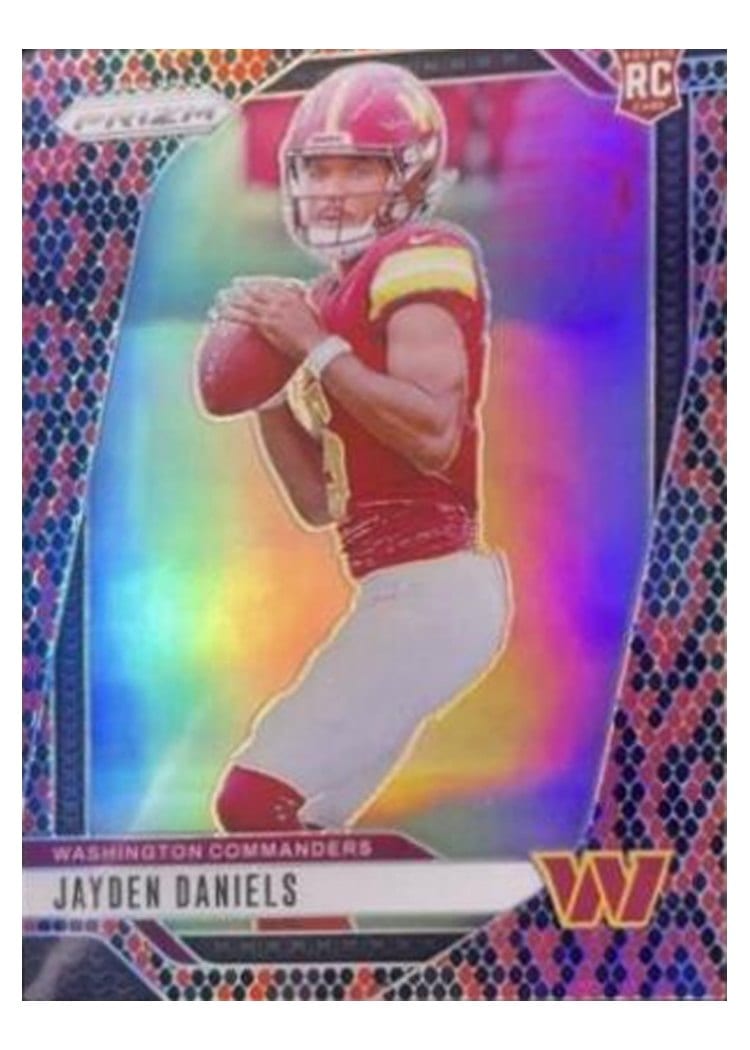 2024 Panini Prizm Jayden Daniels #347 card