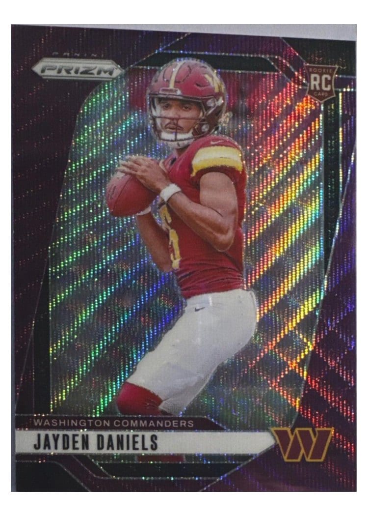 2024 Panini Prizm Jayden Daniels #347 card