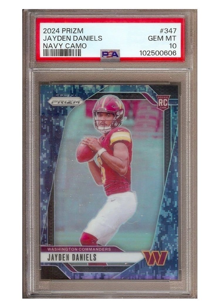 2024 Panini Prizm Jayden Daniels #347 card