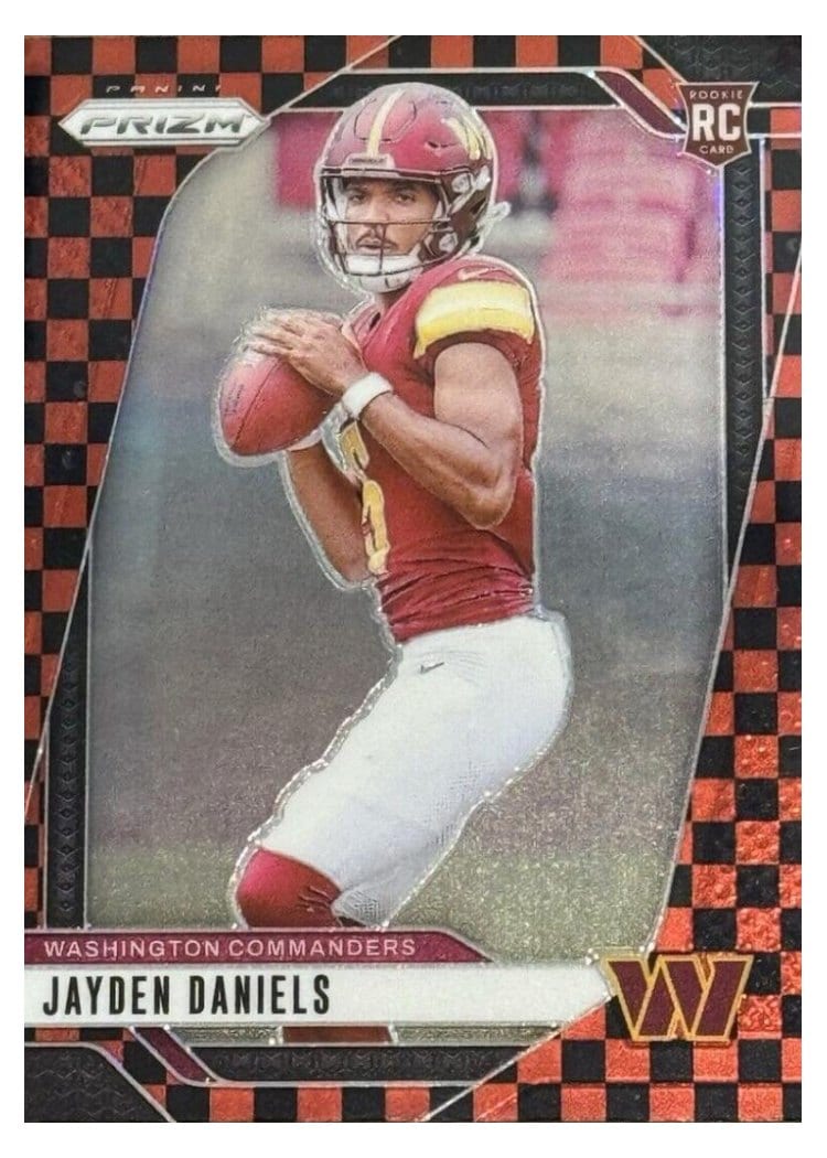 2024 Panini Prizm Jayden Daniels #347 card