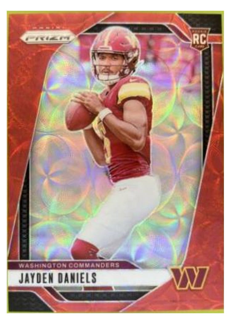 2024 Panini Prizm Jayden Daniels #347 card