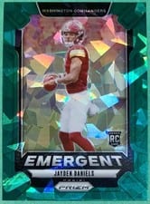 2024 Panini Prizm Emergent Jayden Daniels #2 card