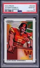 2024 Panini Prizm Manga Jayden Daniels #M-JAD card