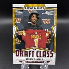 2024 Panini Rookies & Stars Draft Class Jayden Daniels #2 card