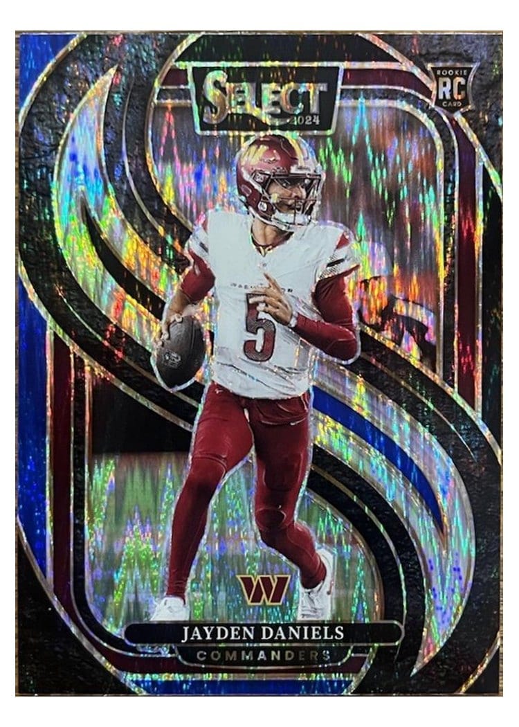 2024 Panini Select Jayden Daniels #112 card