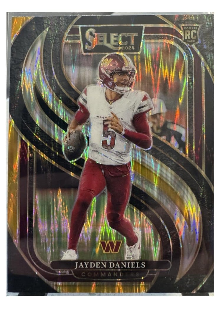 2024 Panini Select Jayden Daniels #112 card
