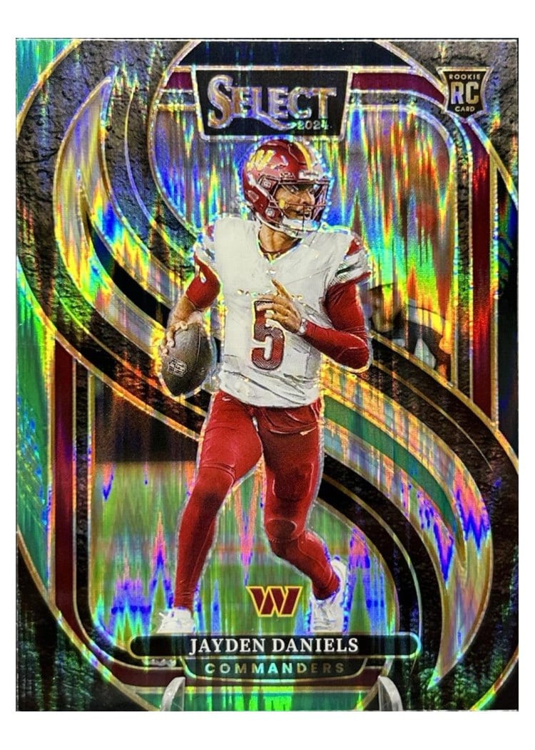 2024 Panini Select Jayden Daniels #112 card