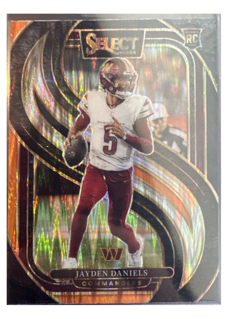 2024 Panini Select Jayden Daniels #112 card