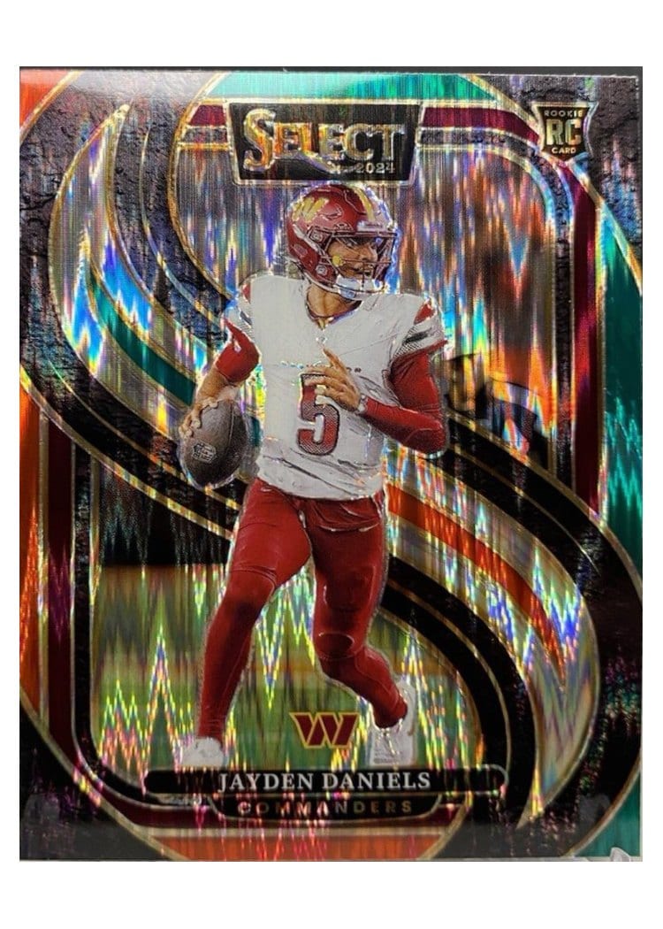 2024 Panini Select Jayden Daniels #112 card