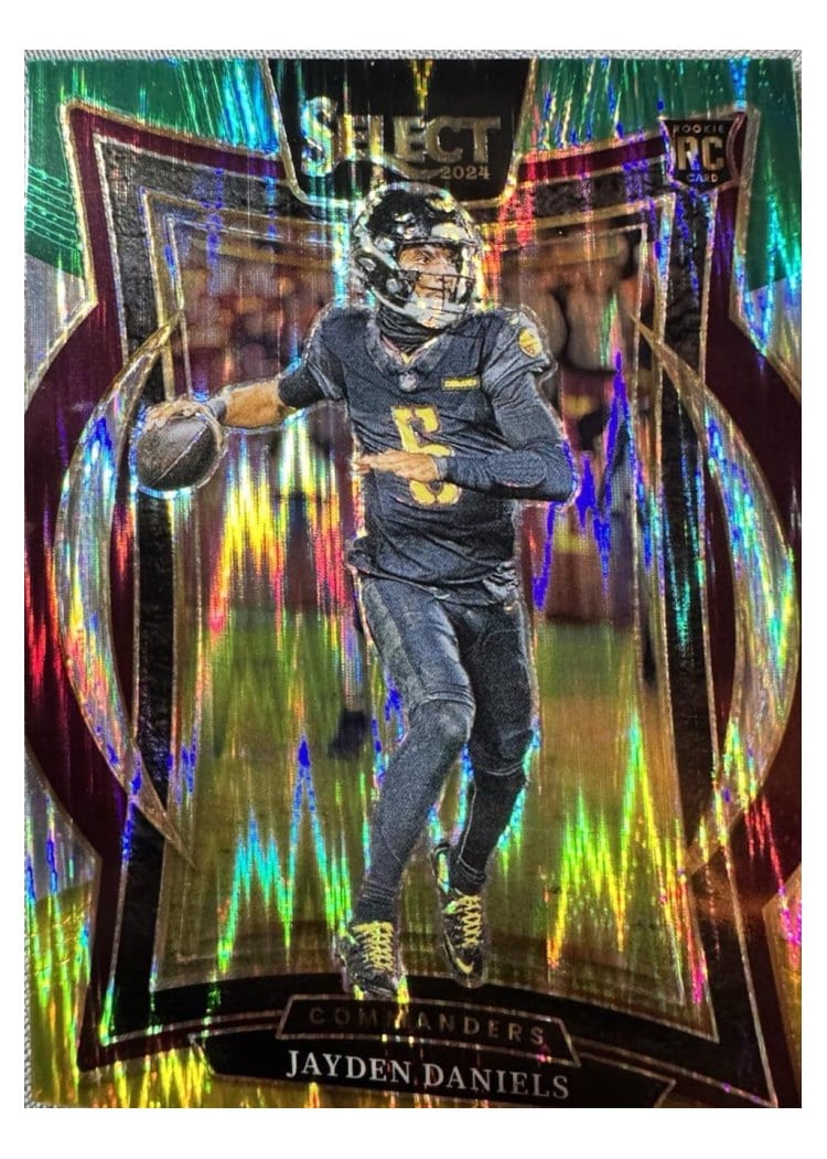 2024 Panini Select Jayden Daniels #112 card