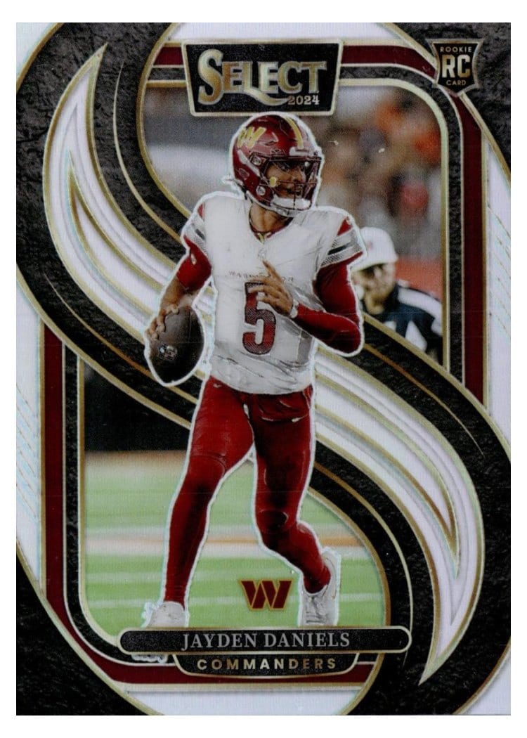 2024 Panini Select Jayden Daniels #112 card