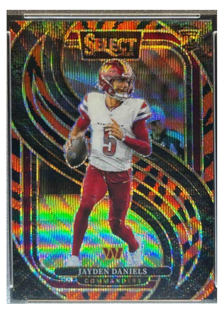 2024 Panini Select Jayden Daniels #112 card
