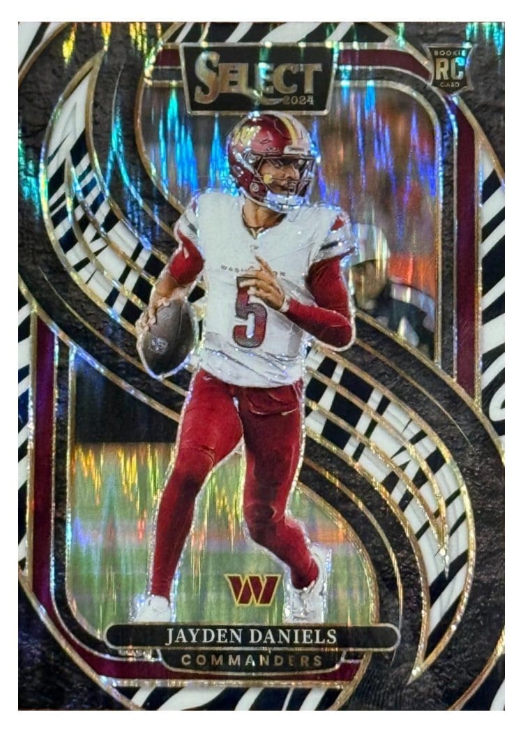 2024 Panini Select Jayden Daniels #112 card