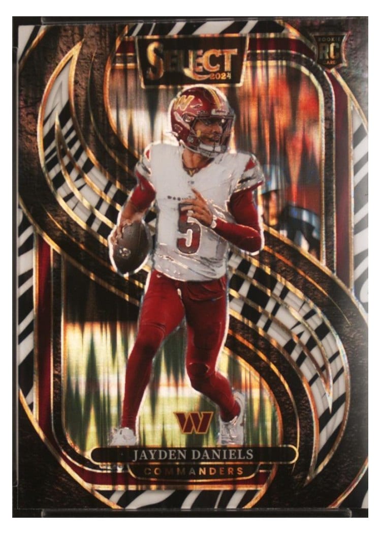2024 Panini Select Jayden Daniels #112 card