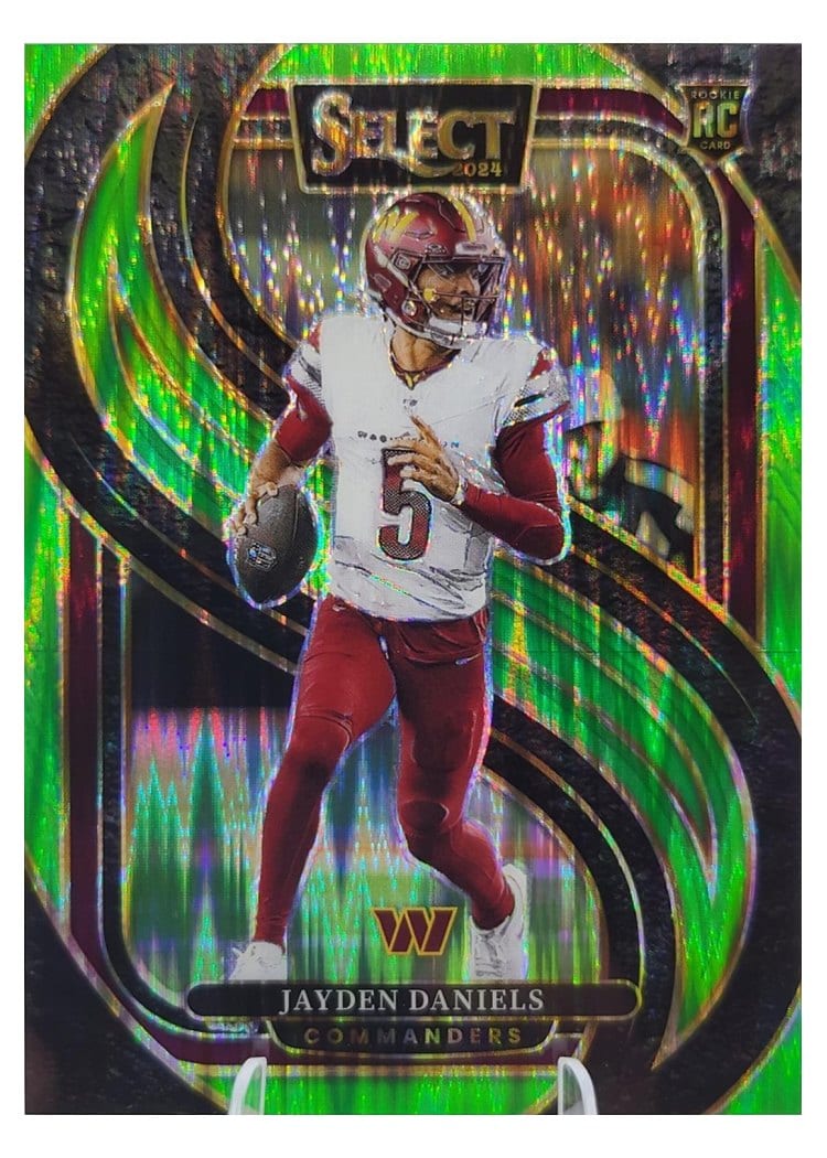 2024 Panini Select Jayden Daniels #112 card