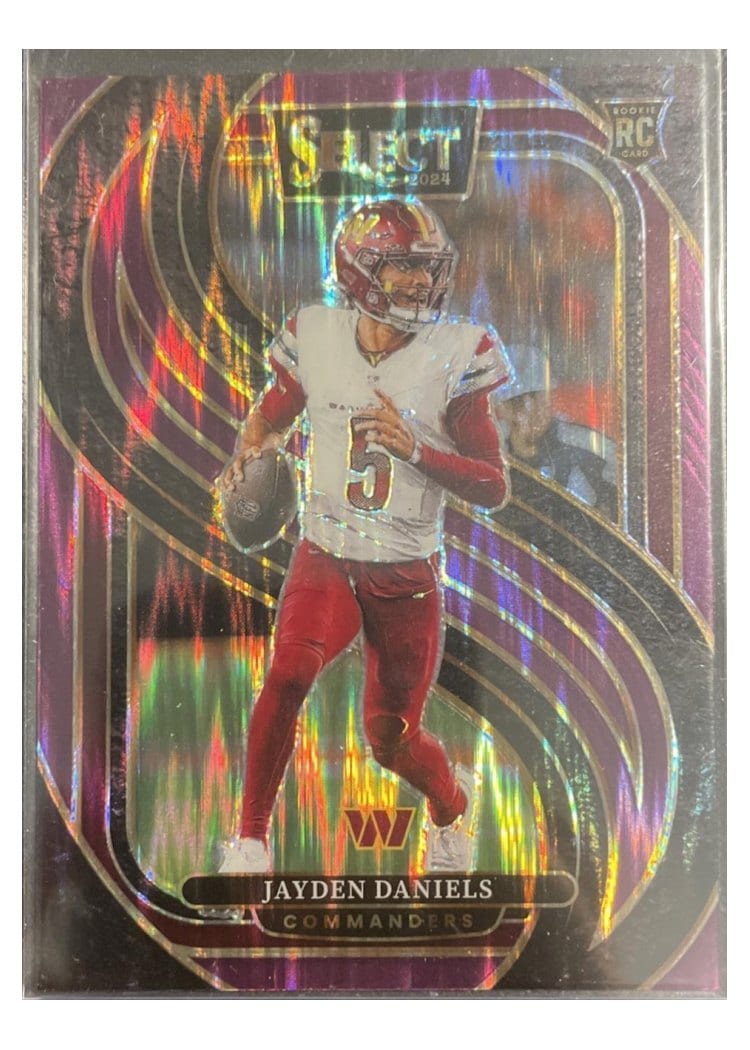 2024 Panini Select Jayden Daniels #112 card