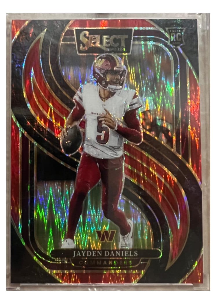2024 Panini Select Jayden Daniels #112 card