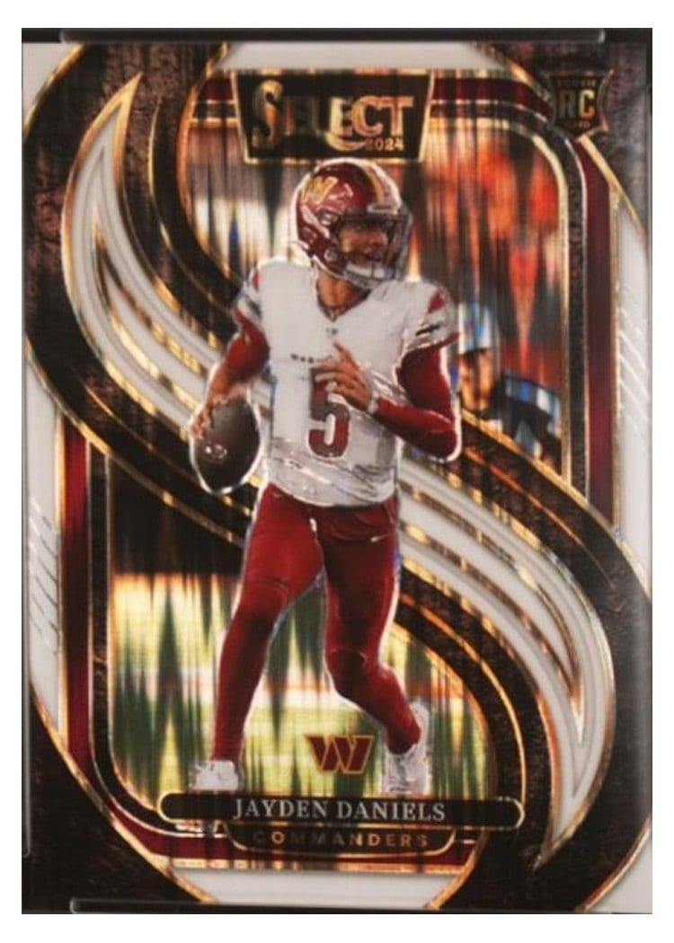 2024 Panini Select Jayden Daniels #112 card