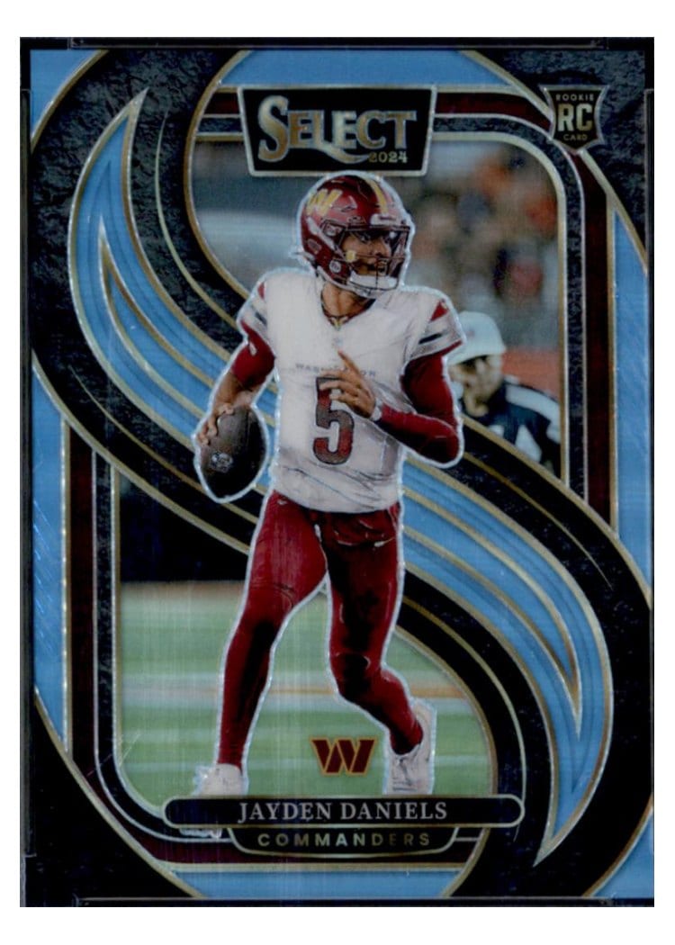 2024 Panini Select Jayden Daniels #112 card