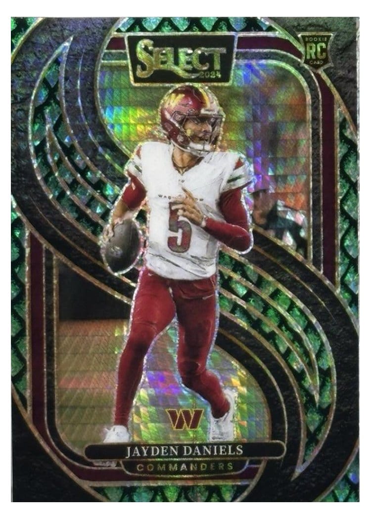 2024 Panini Select Jayden Daniels #112 card