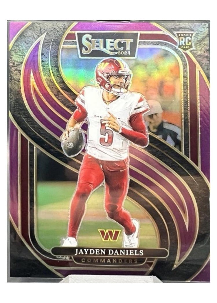 2024 Panini Select Jayden Daniels #112 card