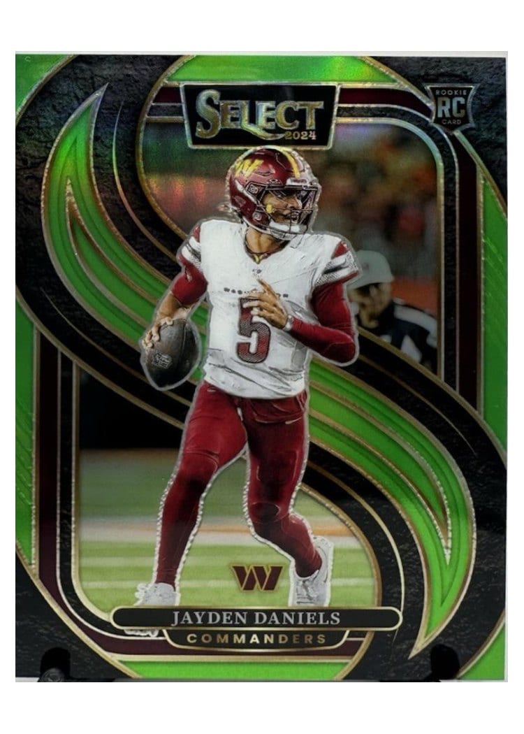 2024 Panini Select Jayden Daniels #112 card