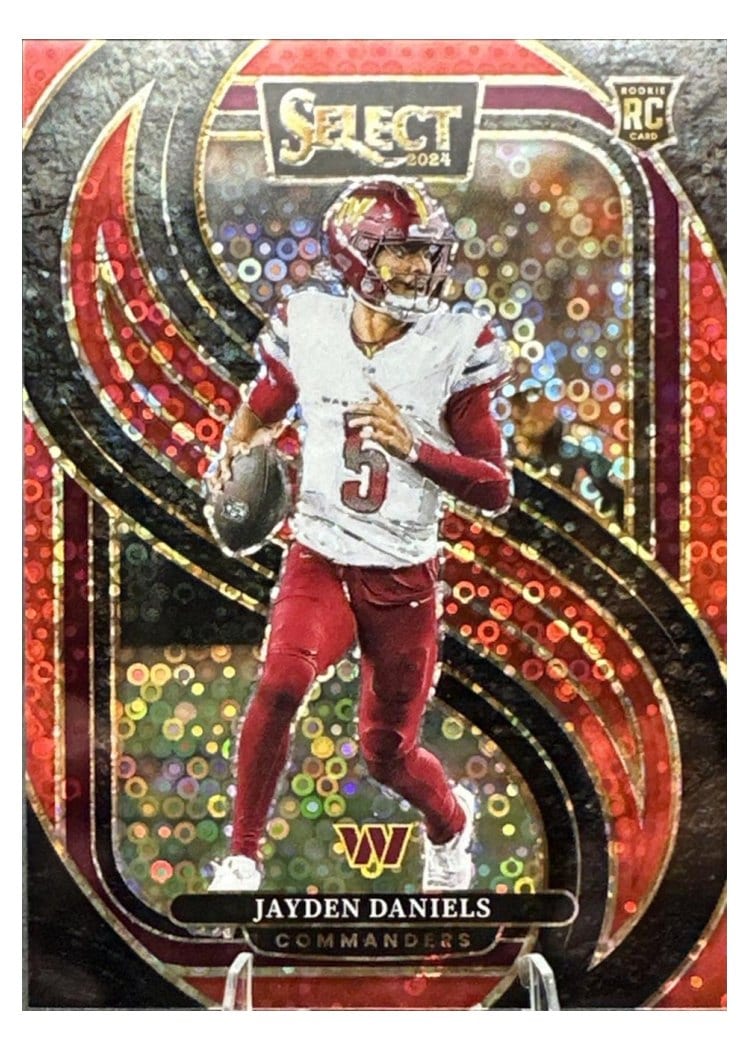 2024 Panini Select Jayden Daniels #112 card