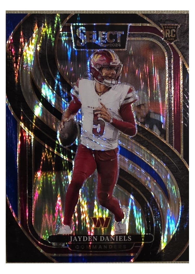 2024 Panini Select Jayden Daniels #112 card