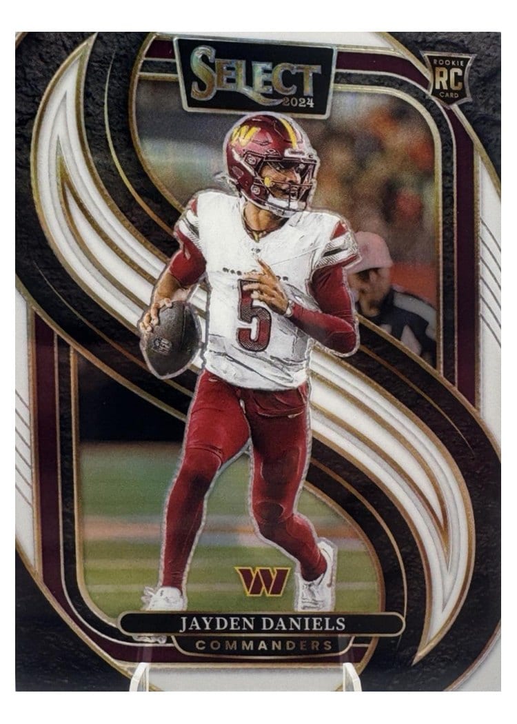 2024 Panini Select Jayden Daniels #112 card