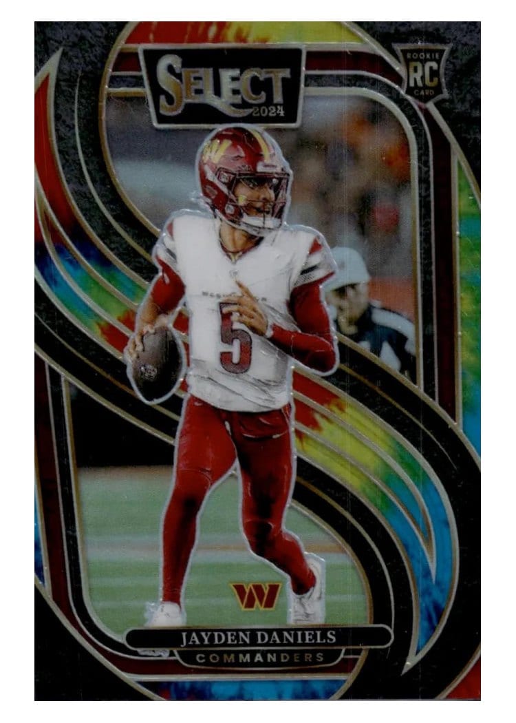 2024 Panini Select Jayden Daniels #112 card