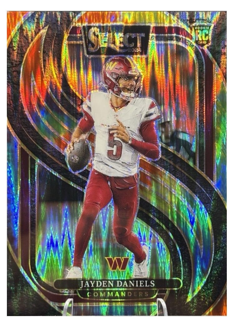2024 Panini Select Jayden Daniels #112 card