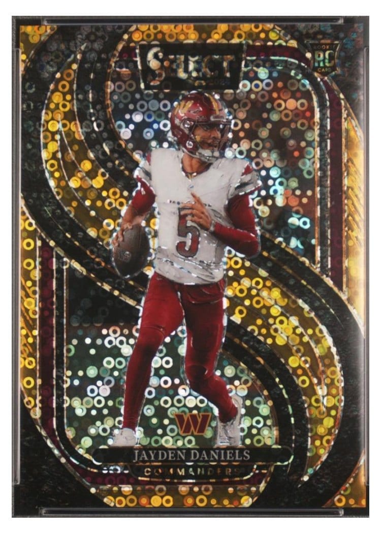2024 Panini Select Jayden Daniels #112 card