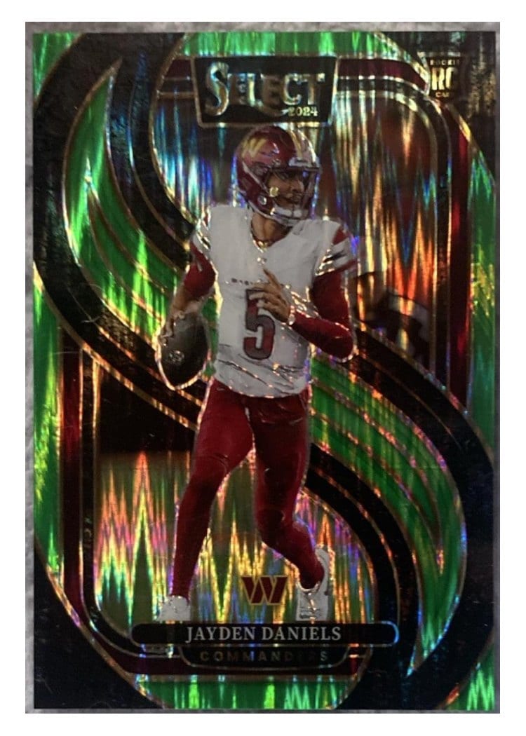 2024 Panini Select Jayden Daniels #112 card