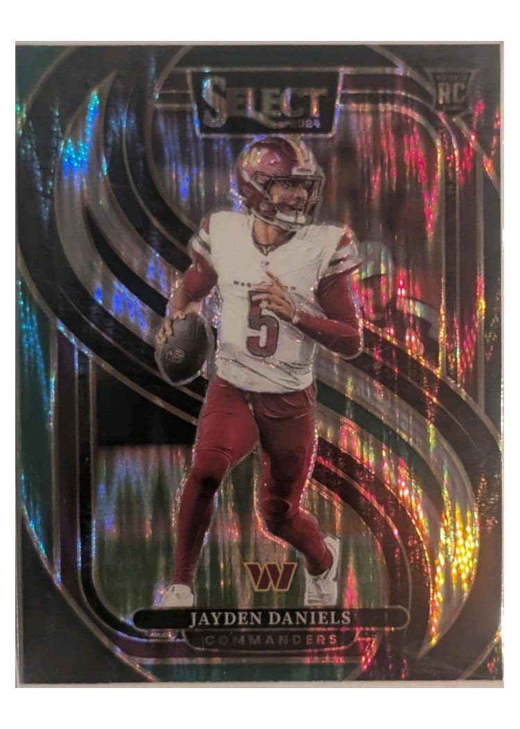 2024 Panini Select Jayden Daniels #112 card