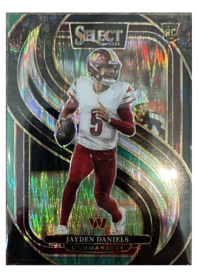 2024 Panini Select Jayden Daniels #112 card
