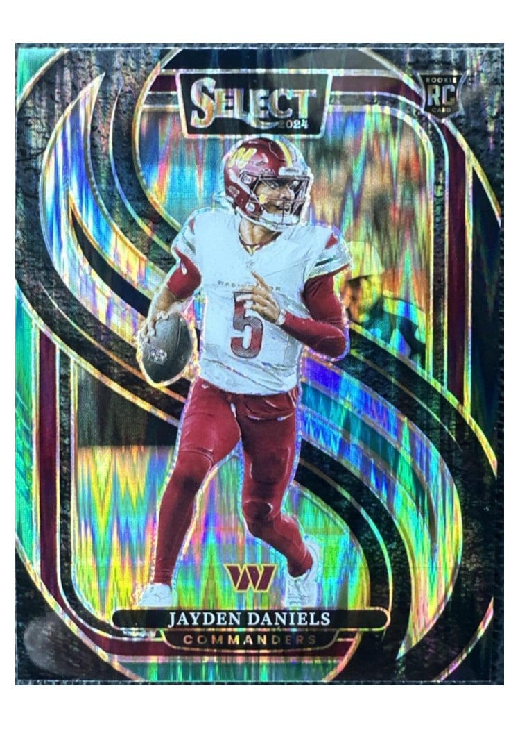 2024 Panini Select Jayden Daniels #112 card