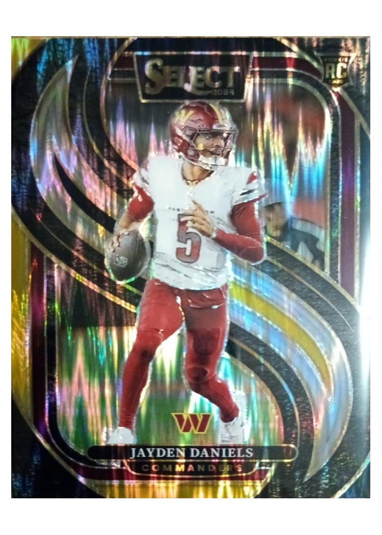 2024 Panini Select Jayden Daniels #112 card