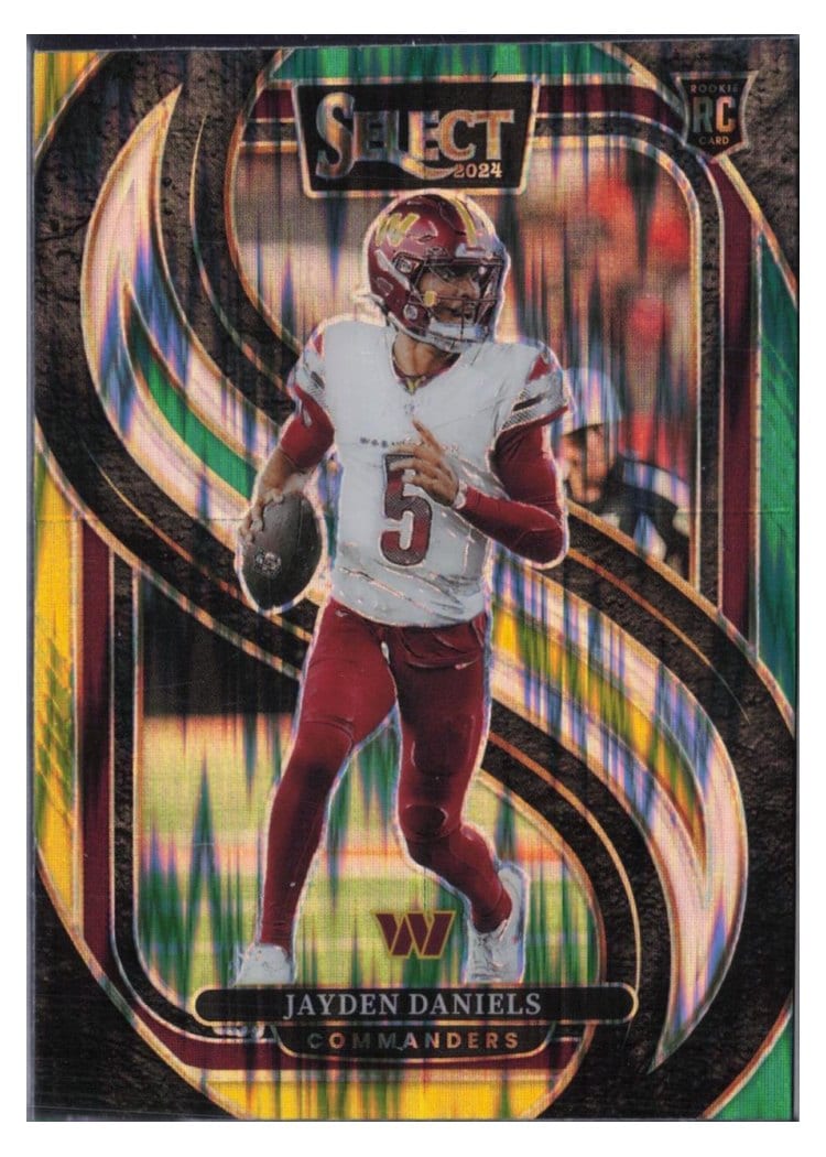 2024 Panini Select Jayden Daniels #112 card