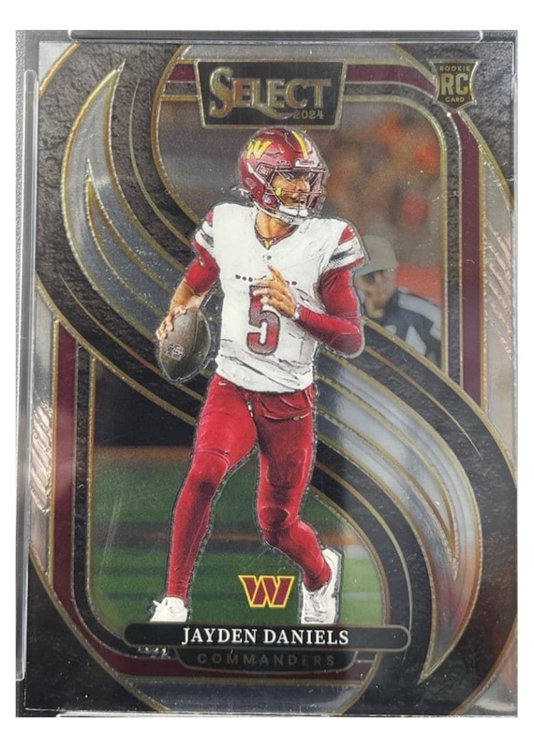 2024 Panini Select Jayden Daniels #112 card