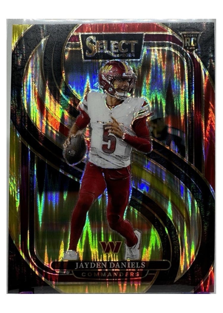 2024 Panini Select Jayden Daniels #112 card
