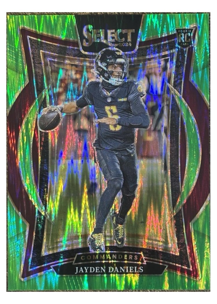 2024 Panini Select Jayden Daniels #26 card