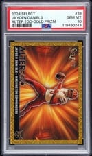 2024 Panini Select Alter Ego Jayden Daniels #18 card